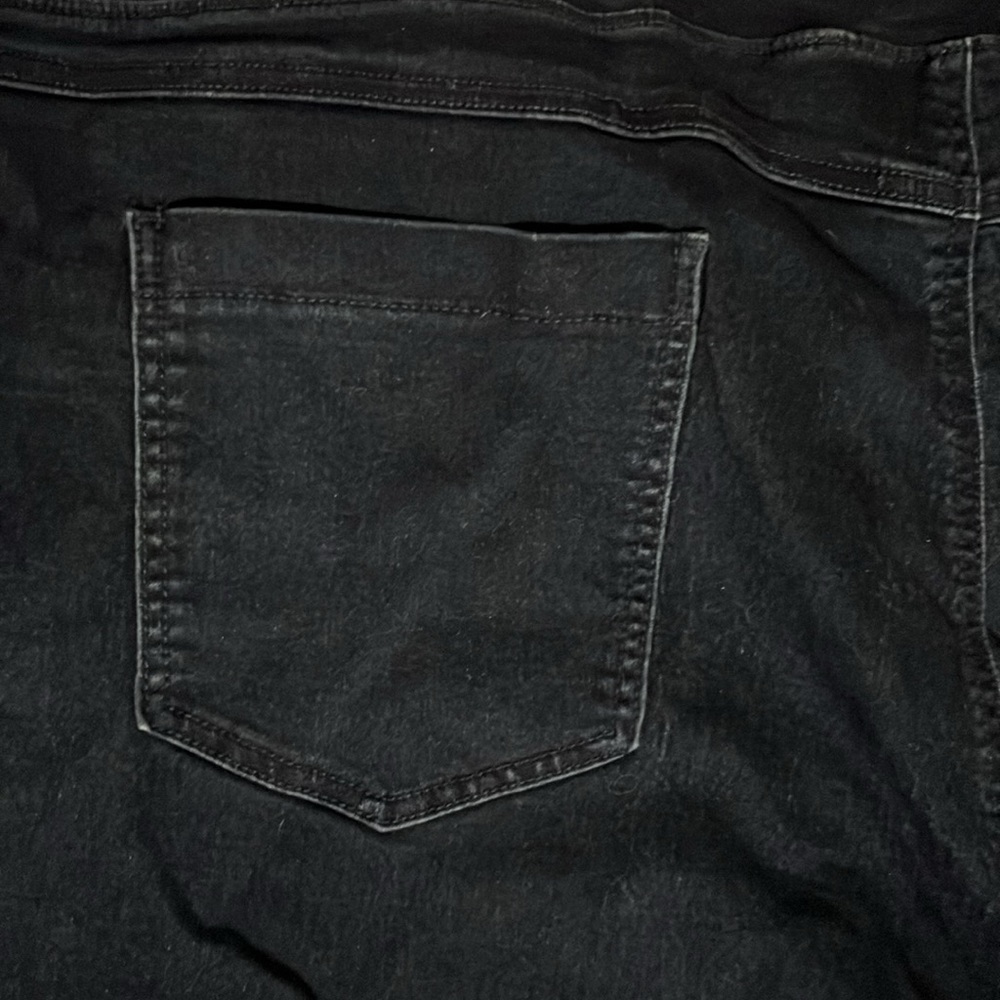 Terra & Sky pull on denim jeans for women. Plus size 4X (28W-30W) - Picture 6 of 7